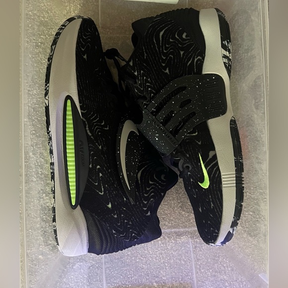 KD 14 'Black Lime Glow' Basketball Shoe. Never Worn Brand New Size 14 - Picture 5 of 7